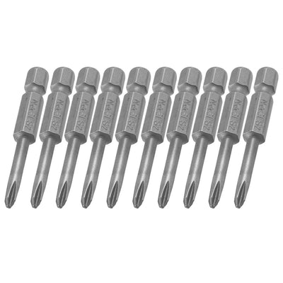 Harfington Magnetic PH1 Phillips 50mm Long 3.5mm Cross Head Power Diver Bits 10pcs