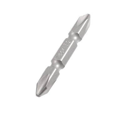 Harfington 10pcs 1/4" Hex Shank 50mm Long 6mm Double End PH2 Phillips Screwdriver Bits