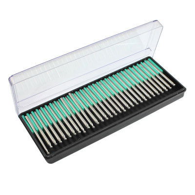 Harfington 30×3mm Shank 2.5mm Spherical Tip Grinding Diamond Bits Mounted Point