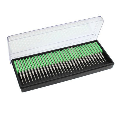 Harfington 30×3mm Shank 1.0-1.2mm Cylindrical Tip Grinding Diamond Mounted Point