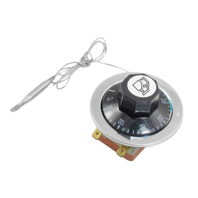 Harfington WKB-300 250VAC 16A 2 Terminals 50-300 Celsius Temperature Controller Switch