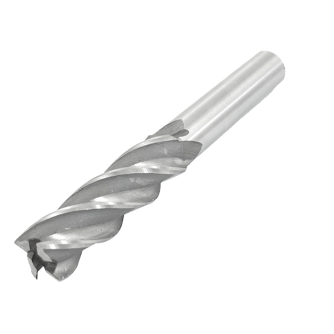 Harfington 14mm×12mm×45mm×100mm 4 Flutes HSS-AL End Mill Milling Cutter Tool
