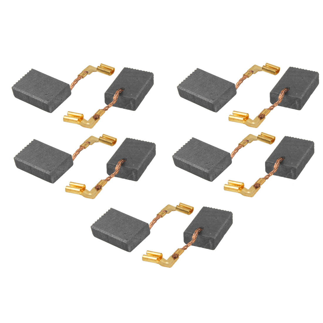 Harfington 10pcs Electric Drill Motor Carbon Brushes 5/8"×7/16"×1/5"