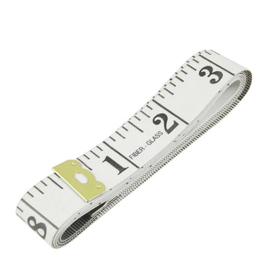 Harfington Tailor Seamstress 150cm Tape Measure Cloth Ruler Black White