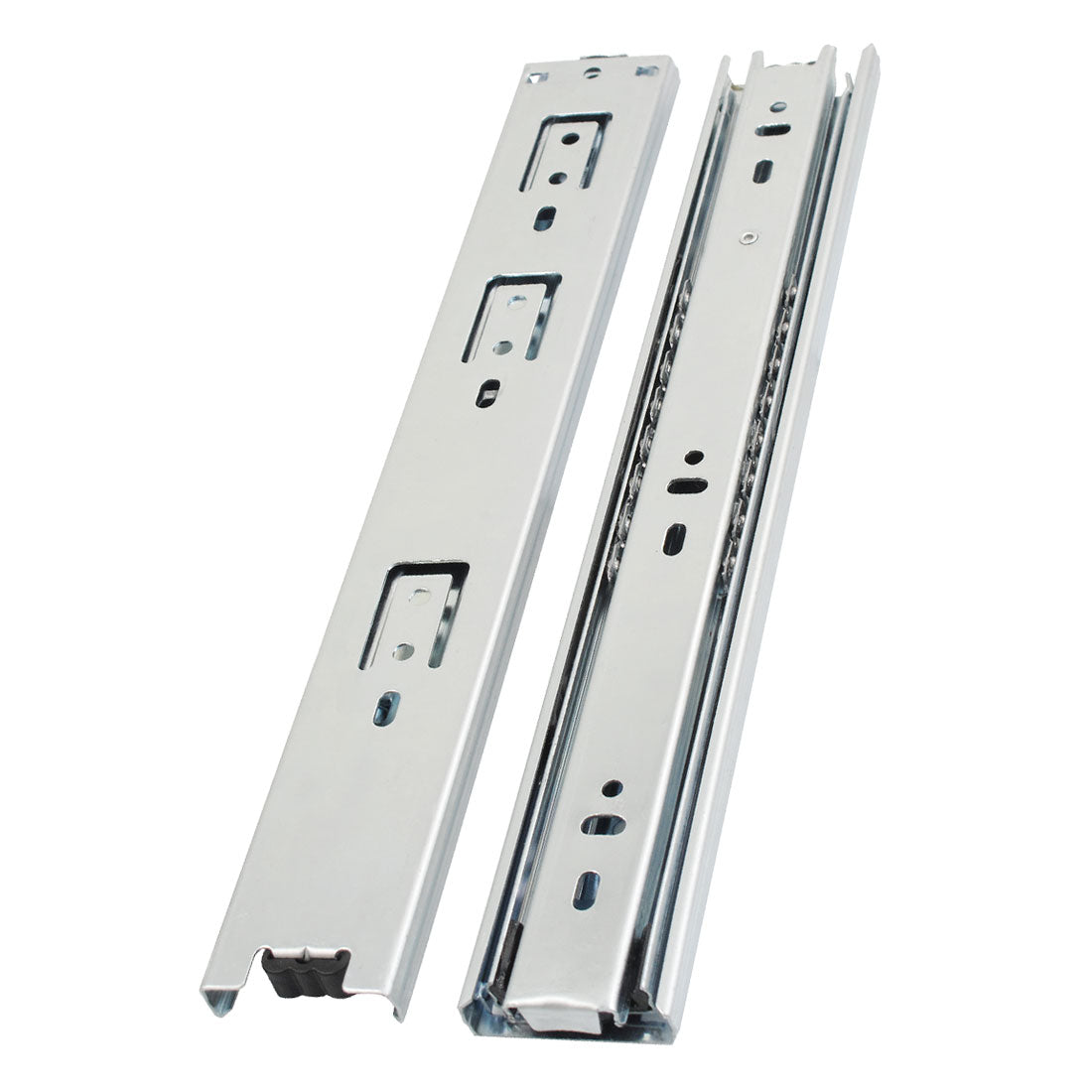 Harfington 2pcs 12" Full Extension Ball Bearing Smooth Slide Rails Drawer Slides