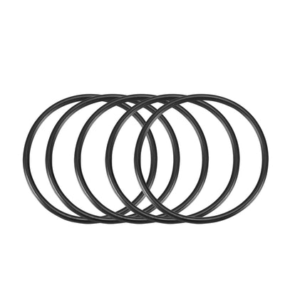 Harfington Nitrile Rubber O-Rings Metric Buna-N Sealing Gasket, Pack of 5