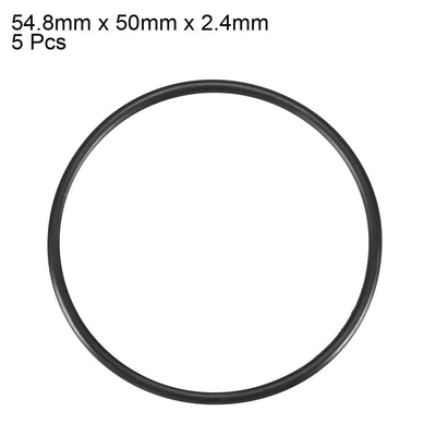 Harfington Nitrile Rubber O-Rings Metric Buna-N Sealing Gasket, Pack of 5