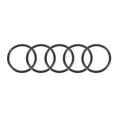 Harfington Nitrile Rubber O-Rings Metric Buna-N Sealing Gasket, Pack of 5