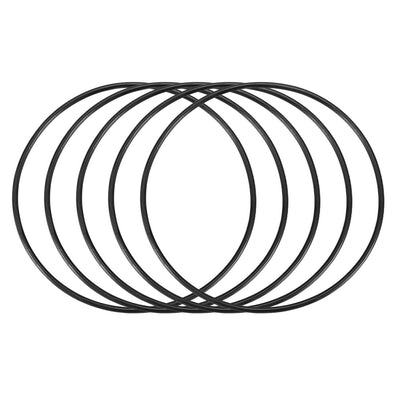 Harfington Nitrile Rubber O-Rings Metric Buna-N Sealing Gasket, Pack of 5