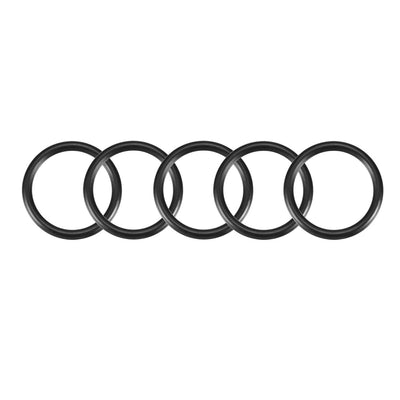 Harfington Nitrile Rubber O-Rings Metric Buna-N Sealing Gasket, Pack of 5