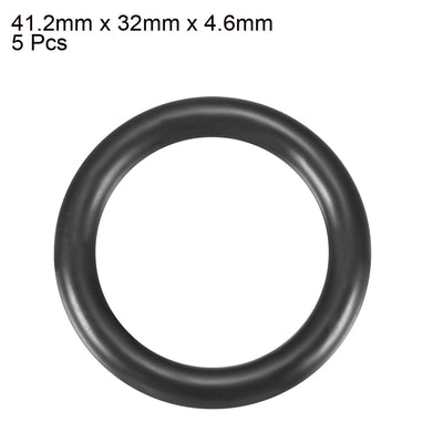 Harfington Nitrile Rubber O-Rings Metric Buna-N Sealing Gasket, Pack of 5