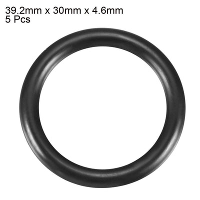 Harfington Nitrile Rubber O-Rings Metric Buna-N Sealing Gasket, Pack of 5