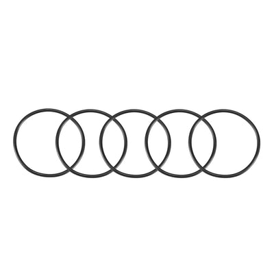 Harfington Nitrile Rubber O-Rings Metric Buna-N Sealing Gasket, Pack of 5