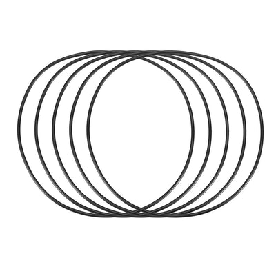 Harfington Nitrile Rubber O-Rings Metric Buna-N Sealing Gasket, Pack of 5