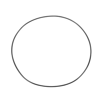 Harfington 230mm×3.1mm Black Rubber Flexible O Ring Seal Gasket 2pcs