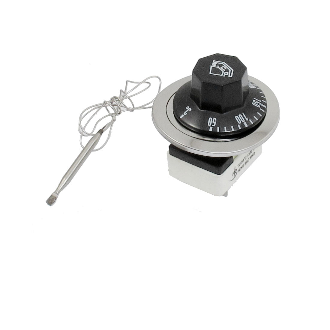 Harfington 250VAC 16A NO NC 3 Pole 50-300C Electronic Oven Controller Switch 60cm Cable