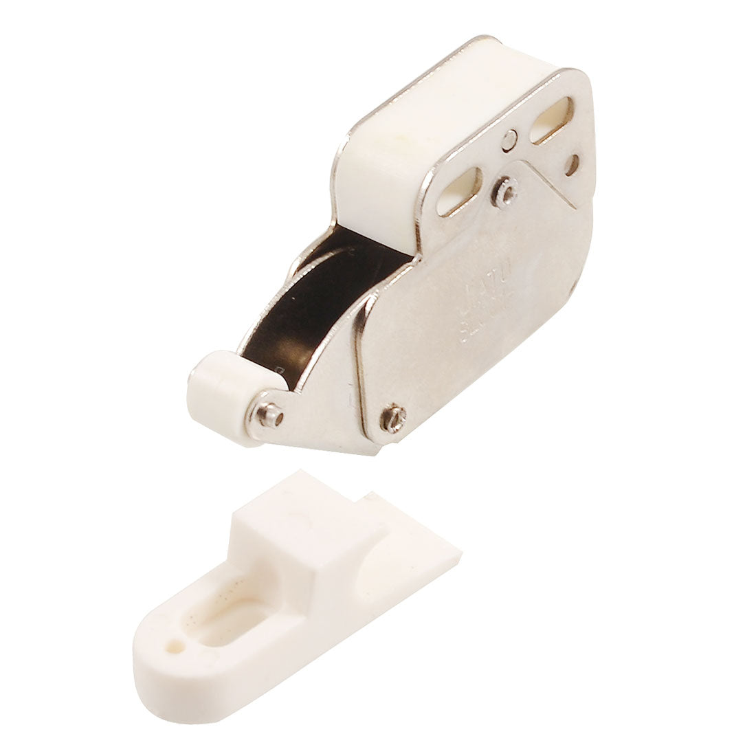 Harfington Cabinet Silver Tone Stainless Steel Door Catch Holder 2" Long