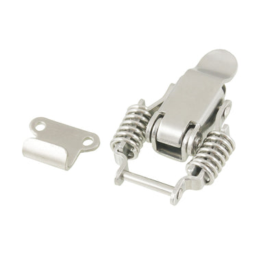 Harfington Stainless Steel Silver Tone 6*4cm 4mm Toggle Latch