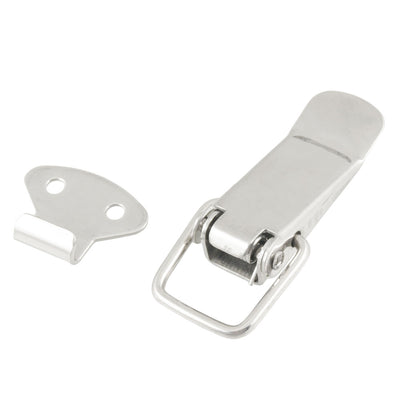 Harfington Stainless Steel Silver Tone 4mm Toggle Latch