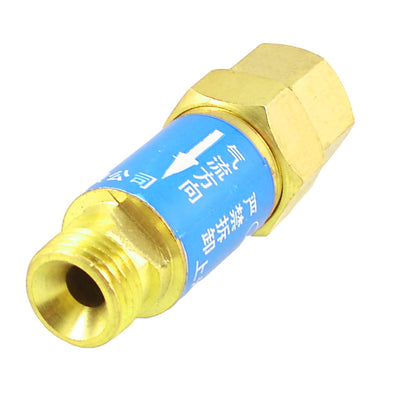 Harfington M/F 16/16mm Thread Dry Flashback Arrestor Valve Adapter Regulator Fitting