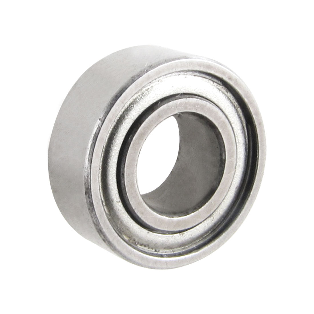 Harfington 6mm×13mm×5mm Shielded Metal Deep Groove Radial Ball Bearing Silver Tone