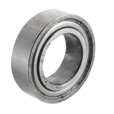 Harfington 8mm×14mm×4mm Shielded Deep Groove Radial Ball Bearing Silver Tone
