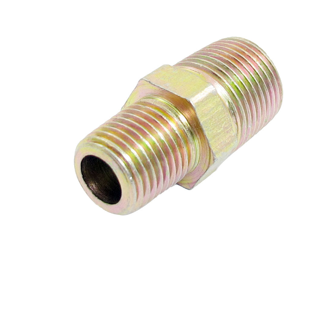 Harfington 3/8 to 1/4 Male Thread Full Port Brass Connector Water Pipe Fitting