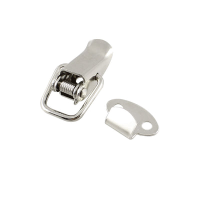 Harfington Metal Silver Tone 2.8*1.1*1cm Straight Loop Latch