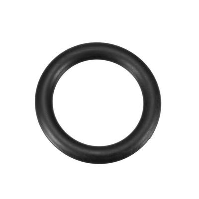 Harfington 10pcs Black Rubber Oil Seal O Ring Sealing Gaskets 40mm×28mm×6mm