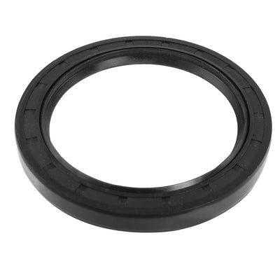 Harfington Uxcell Oil Shaft Seals, Nitrile Butadiene Rubber Black, Pack of 1