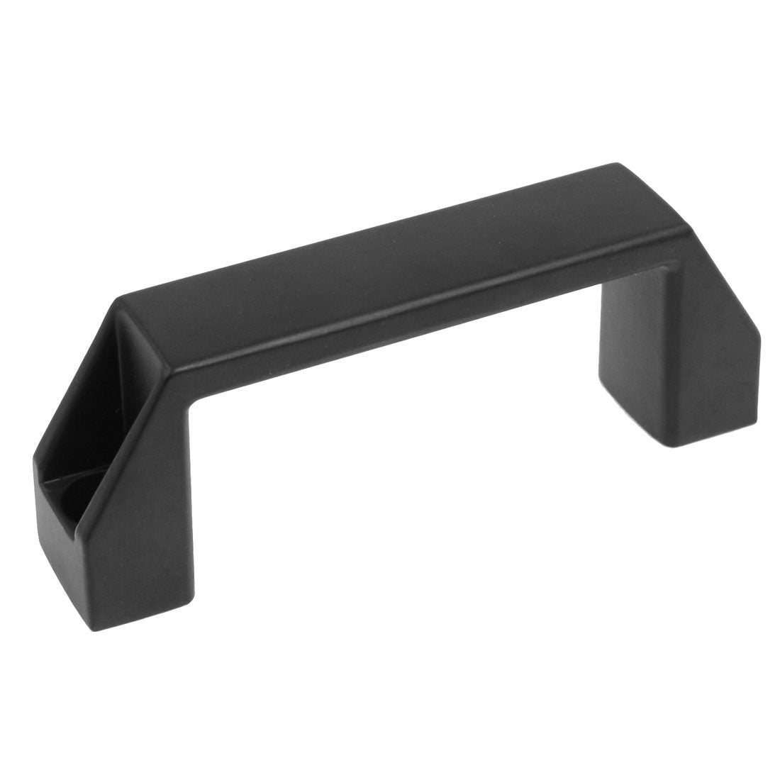 uxcell Uxcell 4.1" Lenght Black Aluminum Furniture Cabinet Door Pull Handle