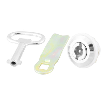 Harfington Office 21mm Thread Furniture Cabinet Door Metal Plane Cam Lock