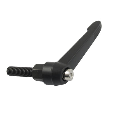 Harfington M8 Dia 25mm Length Thread Metal Machine Adjustable Handle