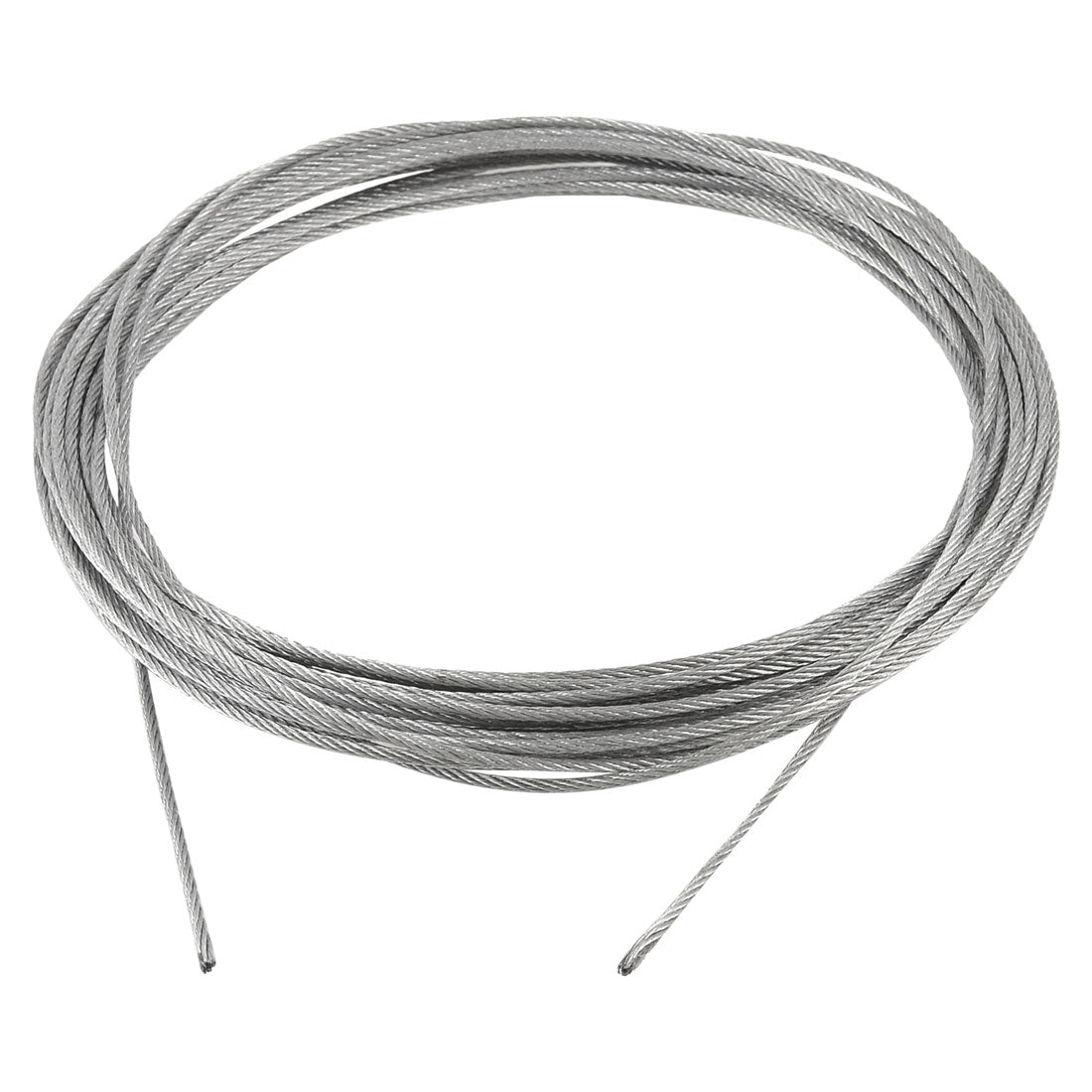 Harfington Grinding Machine Grinder 10m×2mm Steel Wire Rope Cable Gray