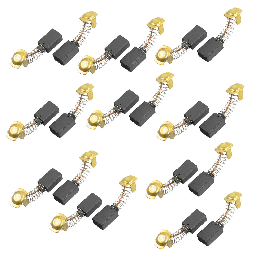 Harfington 20pcs Power Tool Carbon Brush 17×11×7mm 999043 Auto Power Off for Hitachi