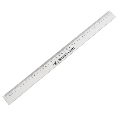 Harfington 40cm Measuring Range Clear Plastic Straight Ruler Measurement Tool