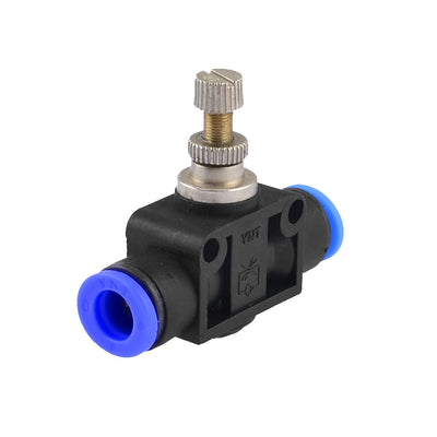 Harfington Pneumatic Fittings Speed Controls Controller Valve 8mm to 8mm Tube