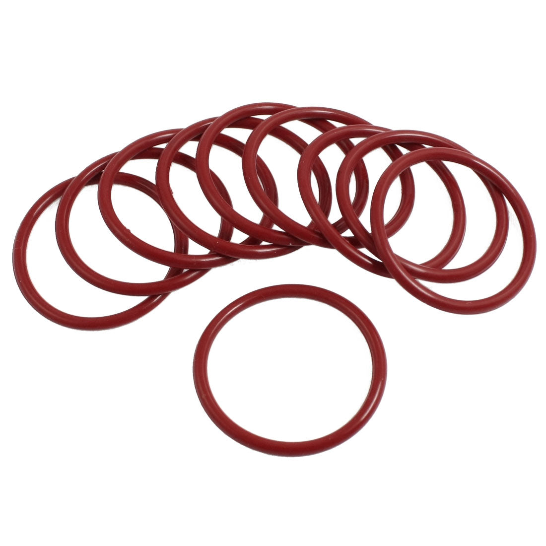 Harfington 10pcs 35mm Outside Dia 2.5mm Thick Industrial Rubber O Rings Seals