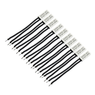 uxcell Uxcell 10 Pcs KSD9700 80 Degree Celsius N.C Temperature Switch Thermostat Bimetal Disc
