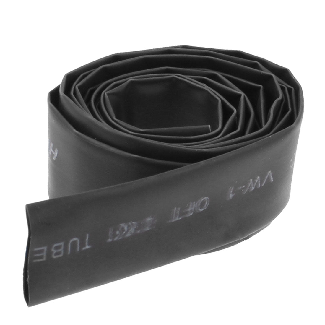 Harfington Ratio 2:1 Black Polyolefin 10mm Dia Heat Shrink Shrinkable Tube 1M 3pcs