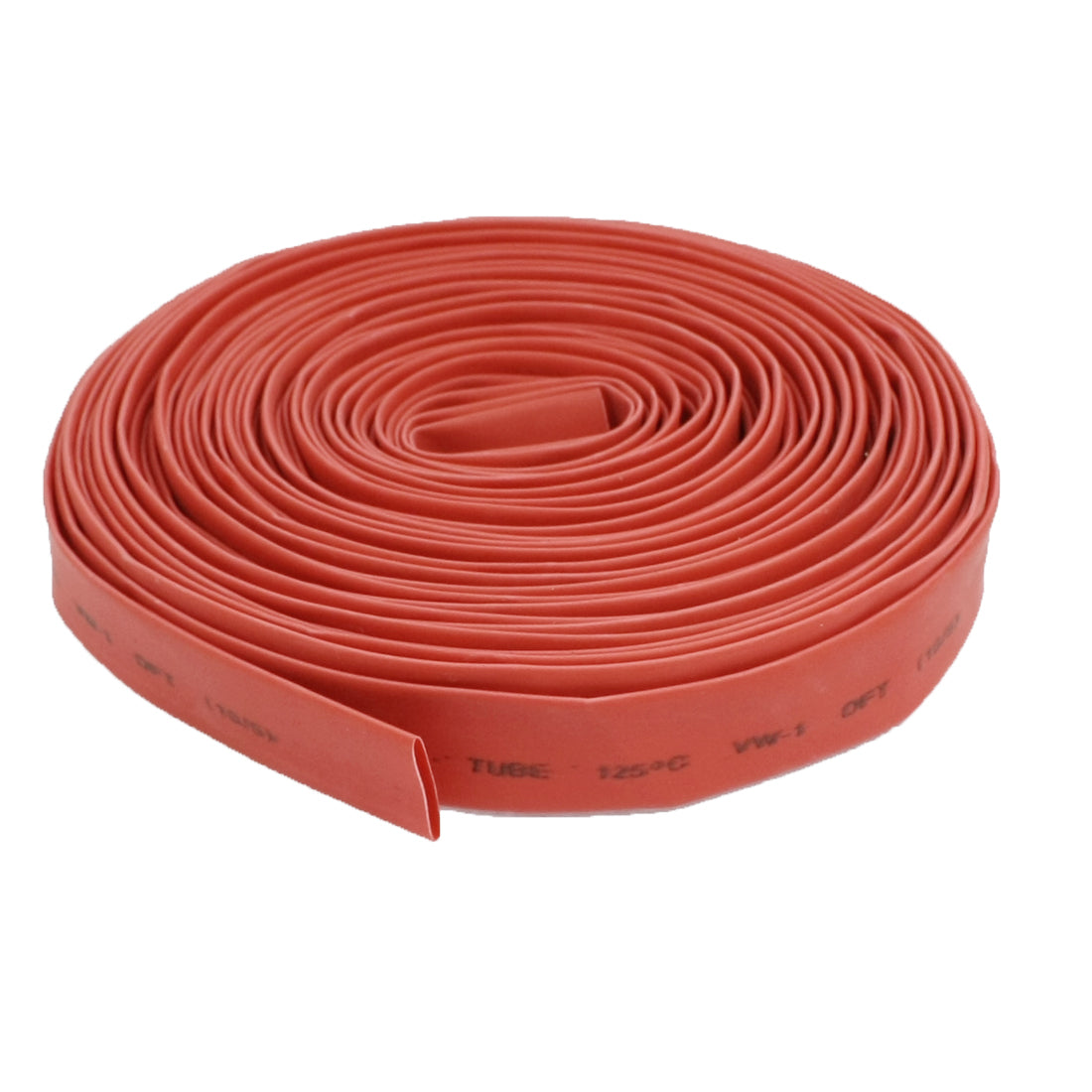 Harfington 10M 32.8ft 10mm Diameter Heat Shrinkable Tube Shrink Tubing Red