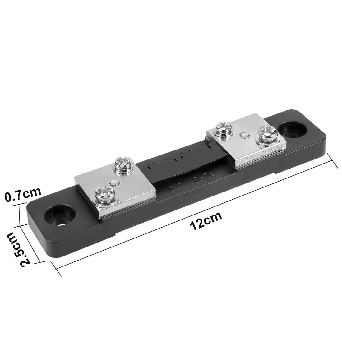 Harfington 50A 75mV DC Current Meter Shunt Resistor Resistance for DC Ammeter
