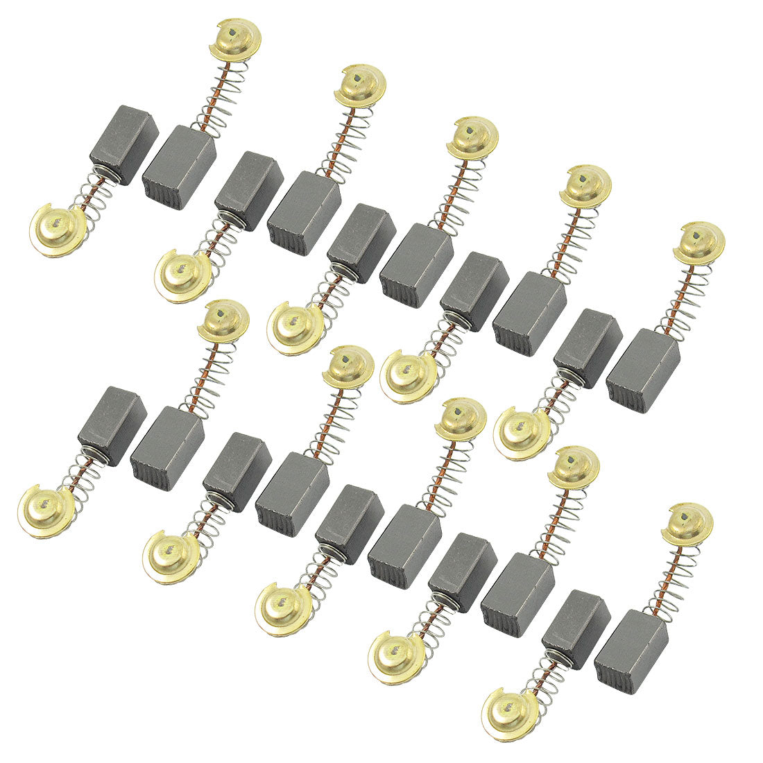 Harfington 10 Pair 31/64"×19/64"×1/4" Power Tool Motor Carbon Brushes 999021 for Hitachi