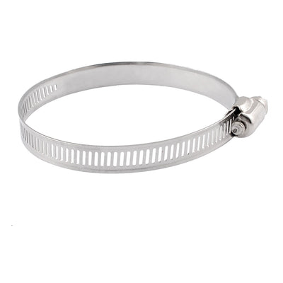 Harfington 65mm to 89mm Adjustable Stainless Steel Band Turbo Hose Clamp 3 1/2" Dia