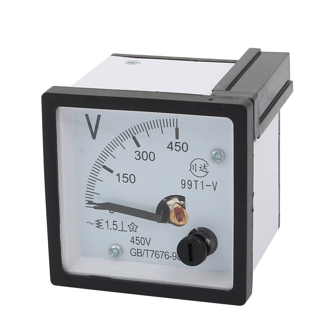 Harfington 99T1-450V Metal AC 0-450V Class 1.5 Analog Voltmeter