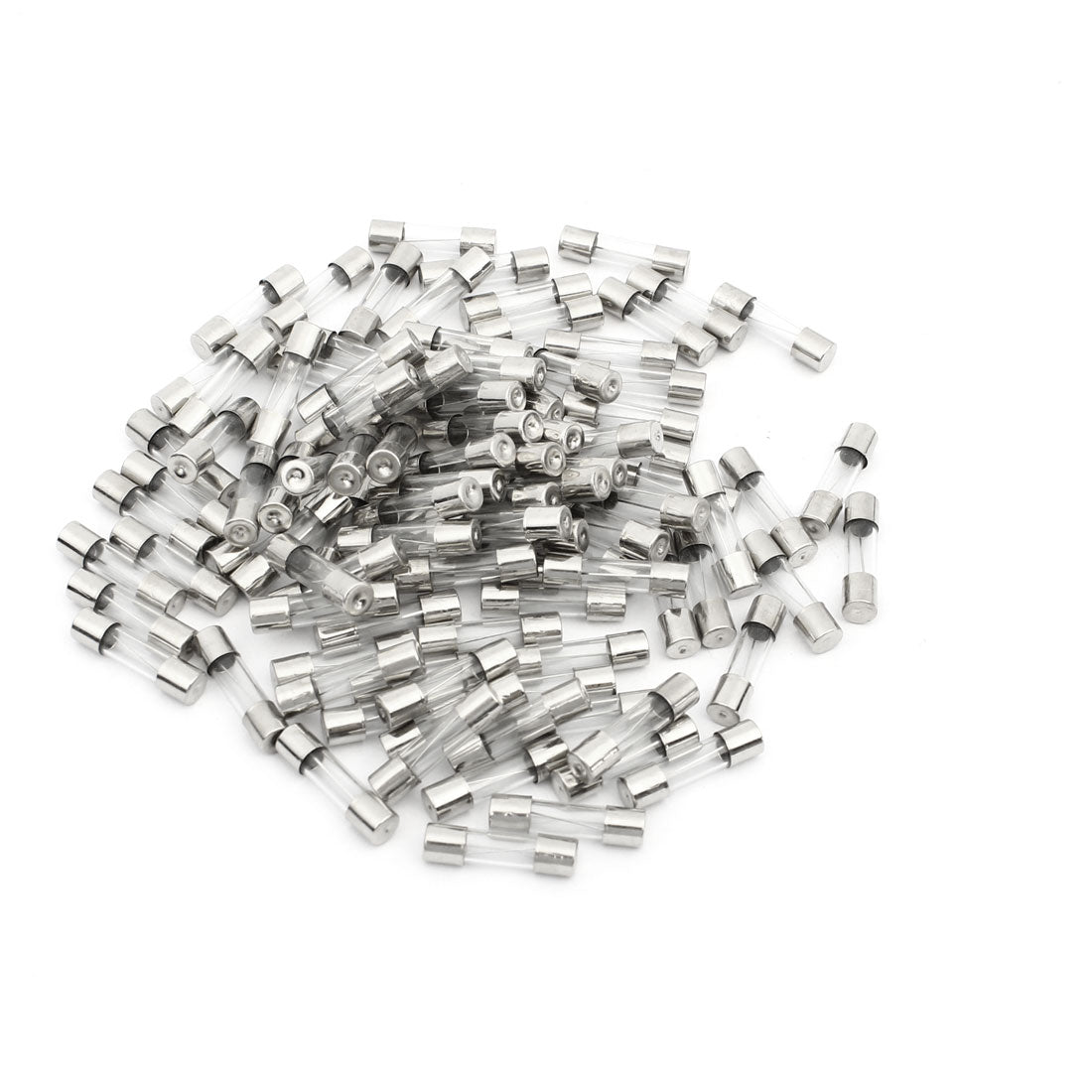 Harfington 100pcs 250V 15A Quick Acting Glass Tube Fuses Fast Blow 5mm×20mm