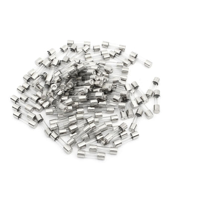 Harfington 100pcs 250V 15A Quick Acting Glass Tube Fuses Fast Blow 5mm×20mm
