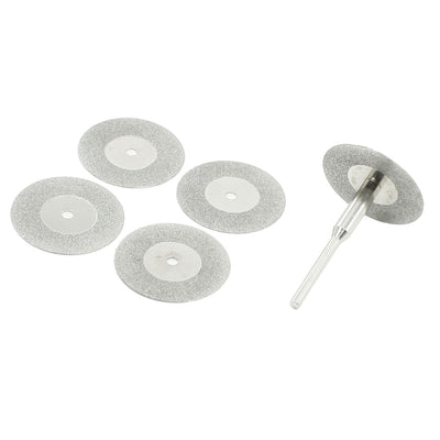 Harfington Connector Stick 5pcs Electroplated Drill Grider 30mm Dia Cutting Kits