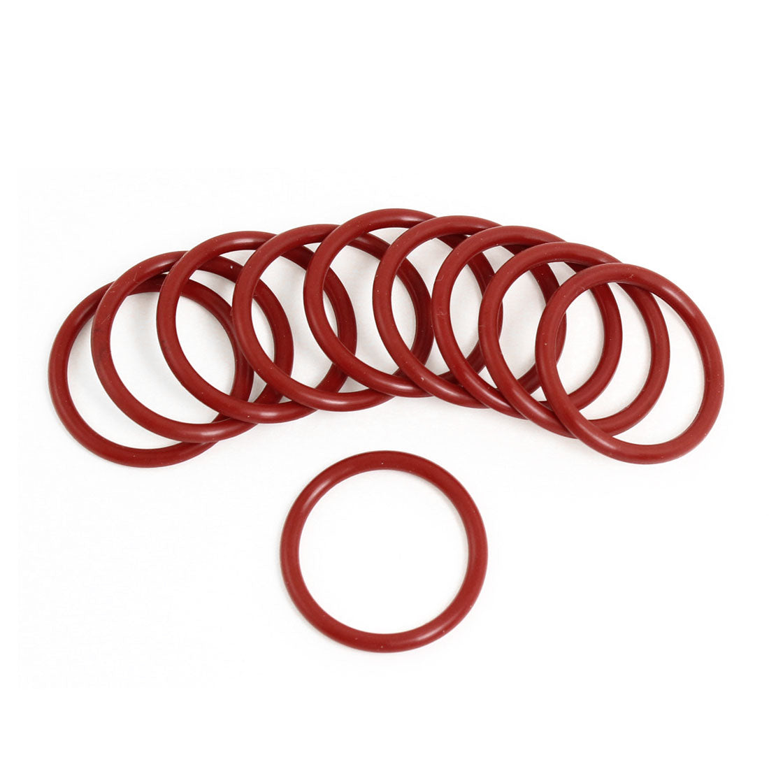 Harfington 10pcs 32mm Outside Dia 3mm Thickness Industrial Rubber O Rings Seals