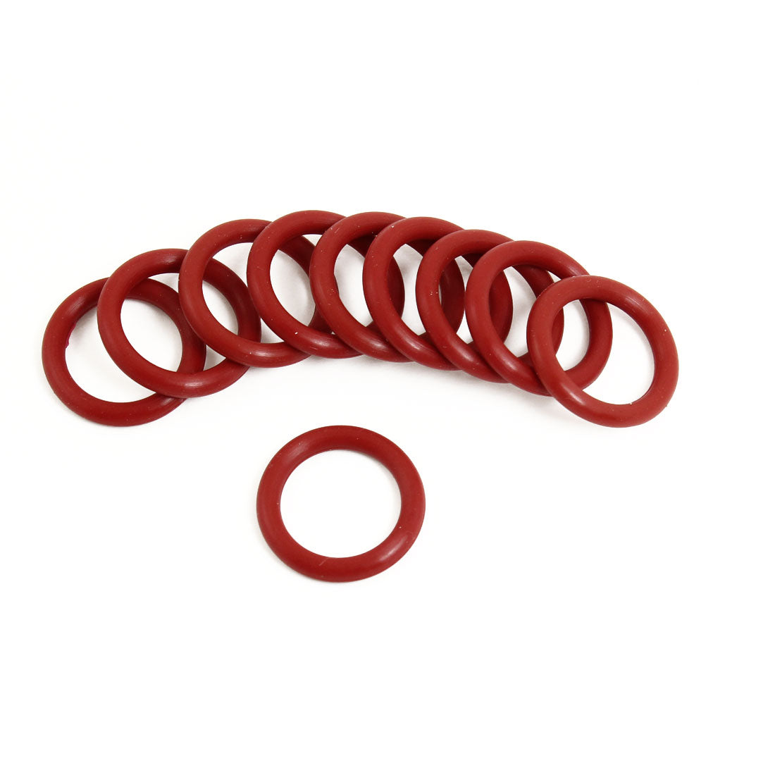 Harfington 10pcs 21mm×3mm×15mm Metric Rubber Sealing Oil Filter O Rings Gaskets